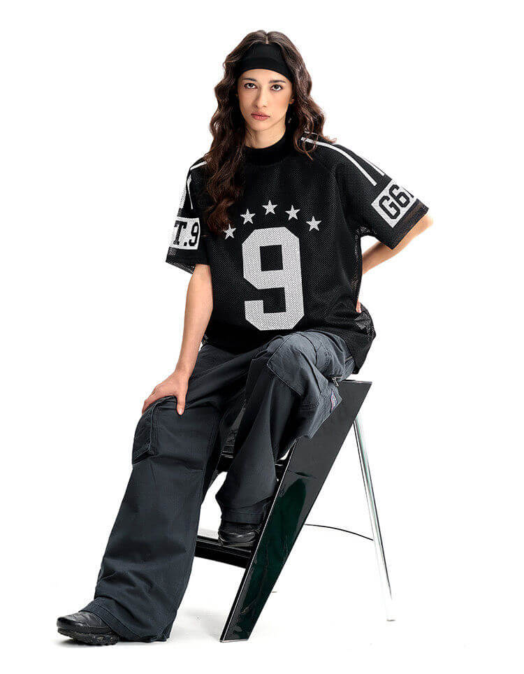 F3F Select Star Number 9 Mesh Short Sleeve Jersey | Face 3 Face
