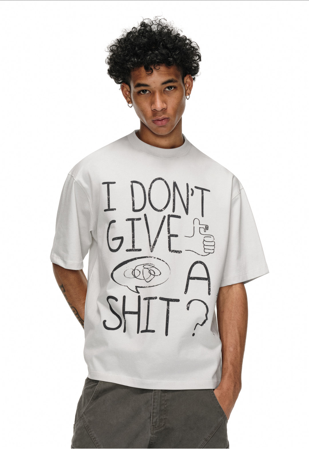 ANTIDOTE Graffiti Typography Printed Tee | Face 3 Face