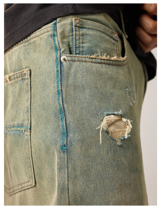 Remedy Washed Ripped Loose Jeans | Face 3 Face