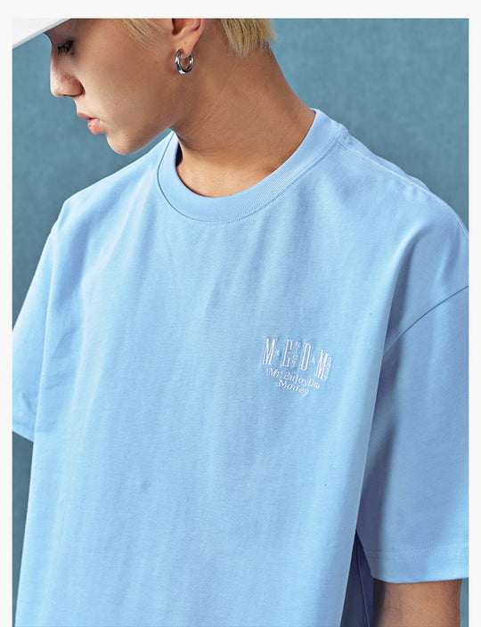 MEDM Basic Embroidered Logo Tee | Face 3 Face