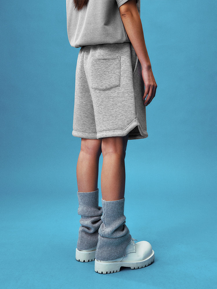 YADcrew Pearl Logo Puzzle Sweat Shorts | Face 3 Face