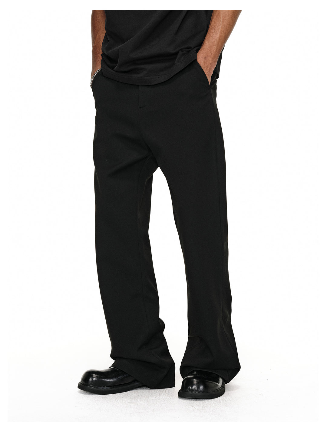 ANTIDOTE Black Flared Suit Pants | Face 3 Face