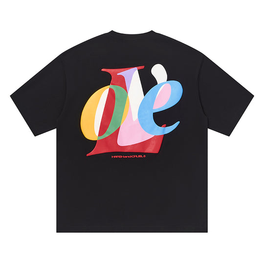 Harsh and Cruel Love Layered Print Tee