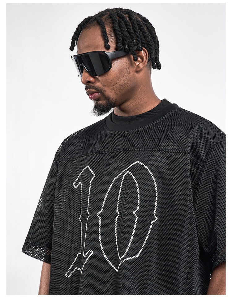 F3F Select Number 10 Print Mesh Jersey | Face 3 Face