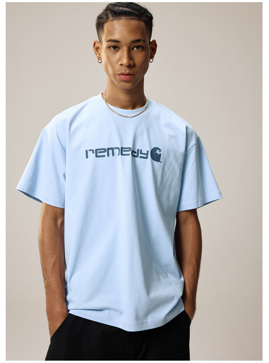 Remedy Biceps Inspired Letter Print Tee | Face 3 Face