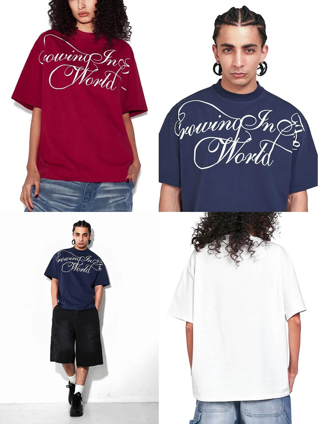 F3F Select Large Calligraphy Print Tee | Face 3 Face