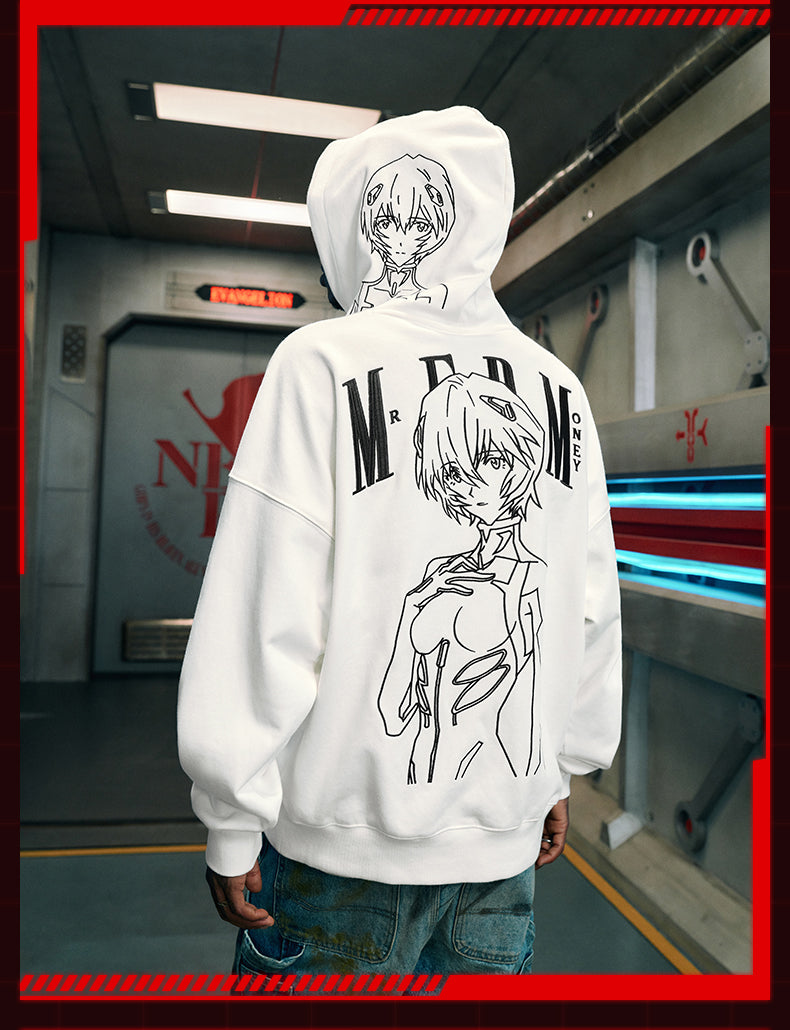 MEDM x EVA Rei Ayanami Hoodie | Face 3 Face