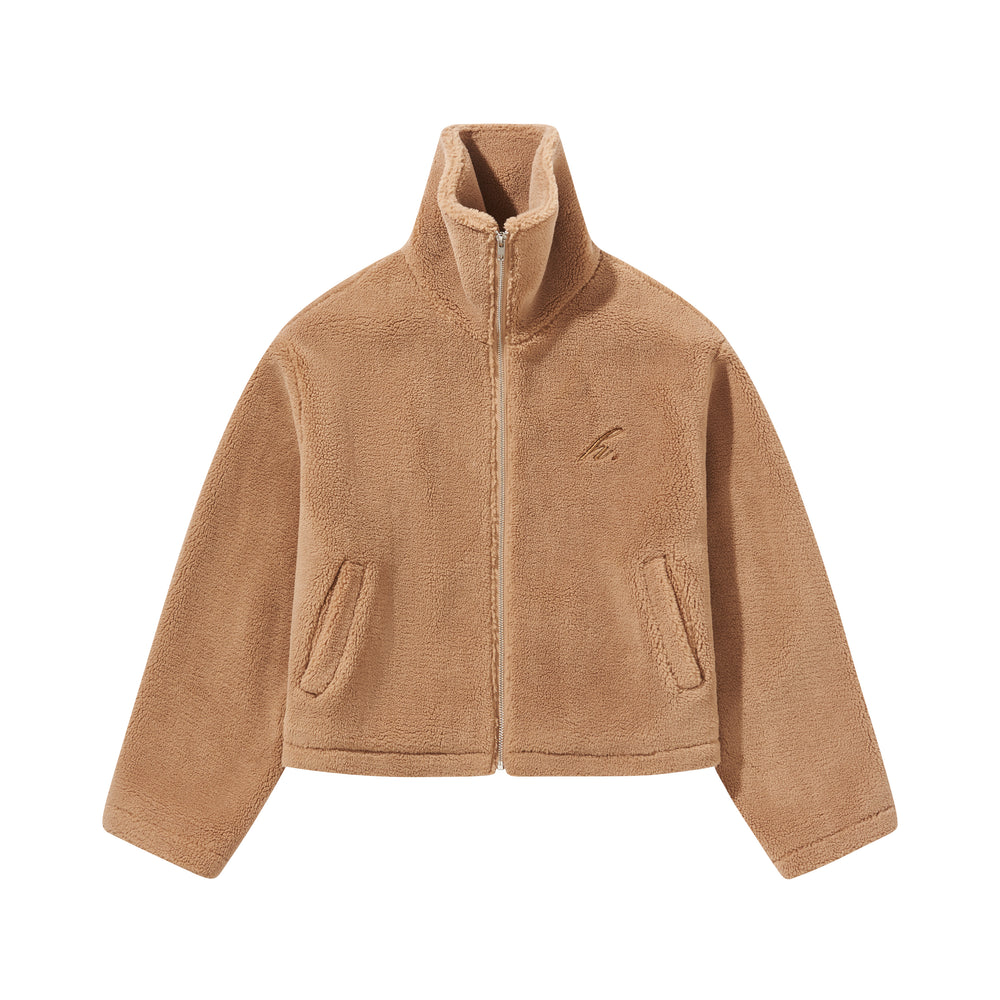 Harsh and Cruel Embroidered Sherpa Jacket