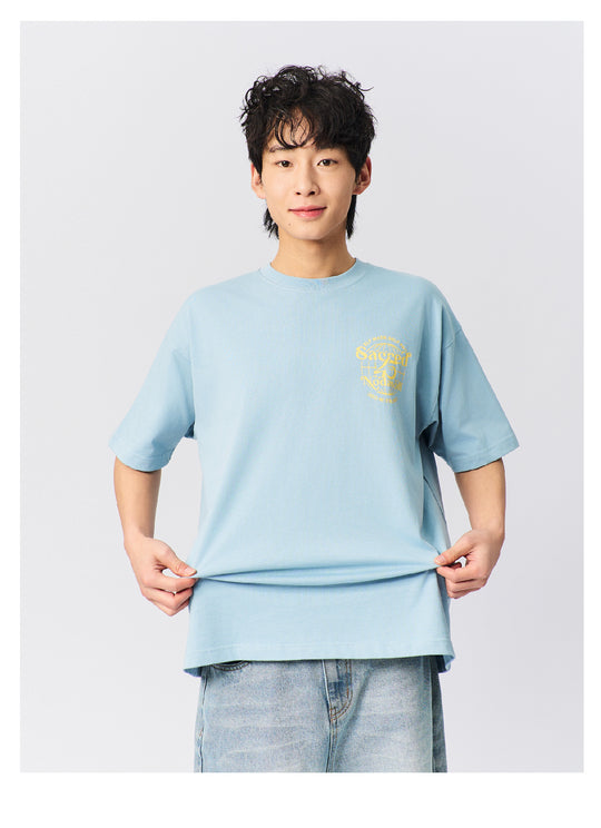 S45 New Earth Logo Printed Tee | Face 3 Face