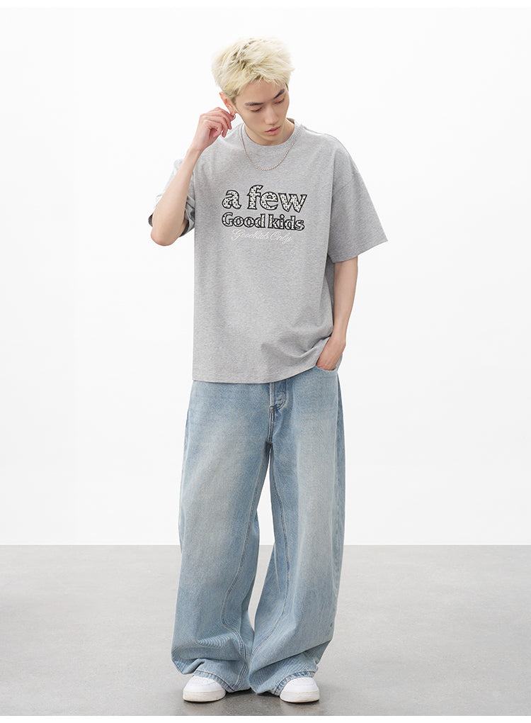 AFGK Pearl Patch Embroidered Tee | Face 3 Face