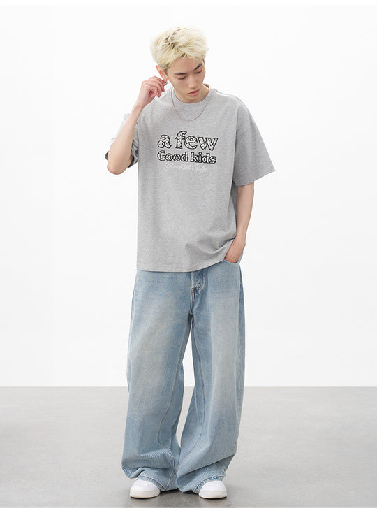 AFGK Pearl Patch Embroidered Tee | Face 3 Face