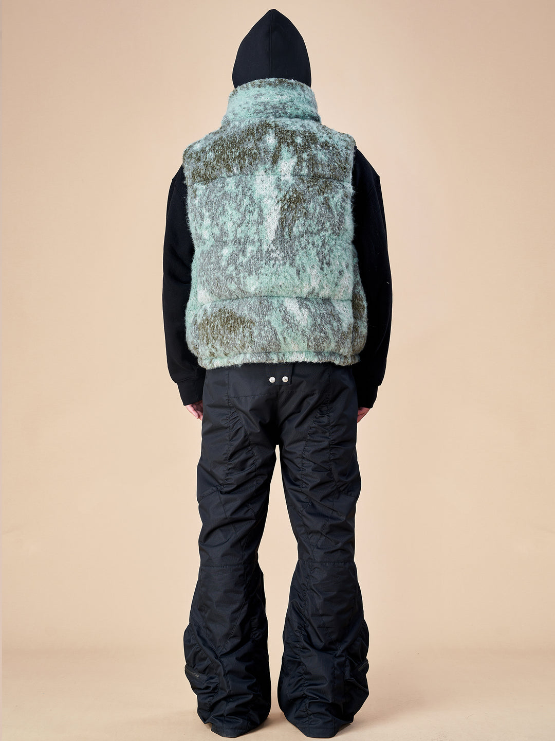 EVILKNIGHT(EK) Wool Jacquard Brushed Vest