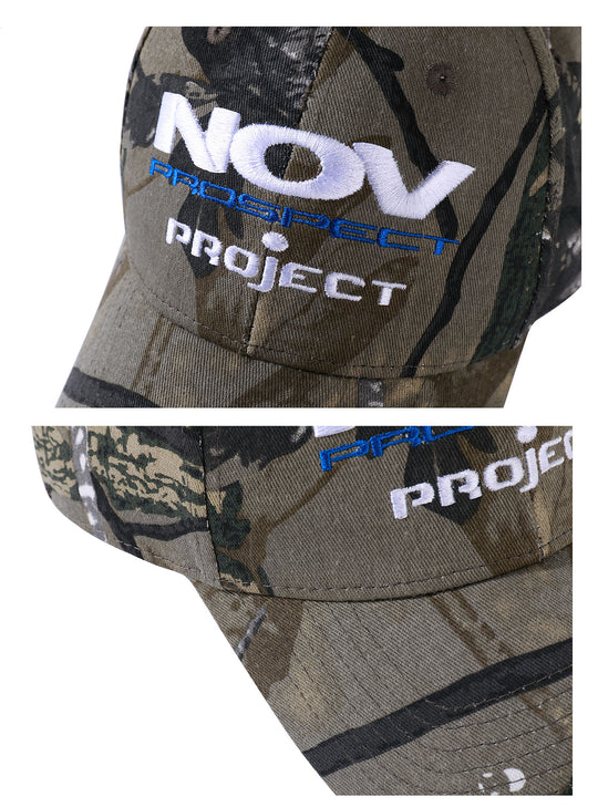 NOVACAM Tree Camo NOV Logo Embroidered Dad Hat | Face 3 Face