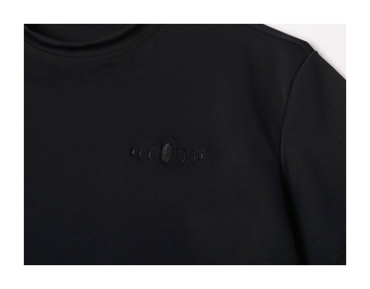 KARMANISTIC Quick Dry Stretch Fit Logo Embroidered Workout Tee | Face 3 Face