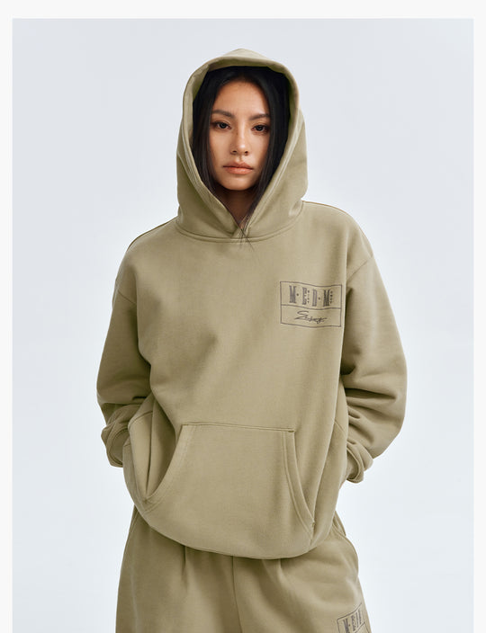 MEDM Embroidered Lettered Logo Hoodie & Sweatpants | Face 3 Face