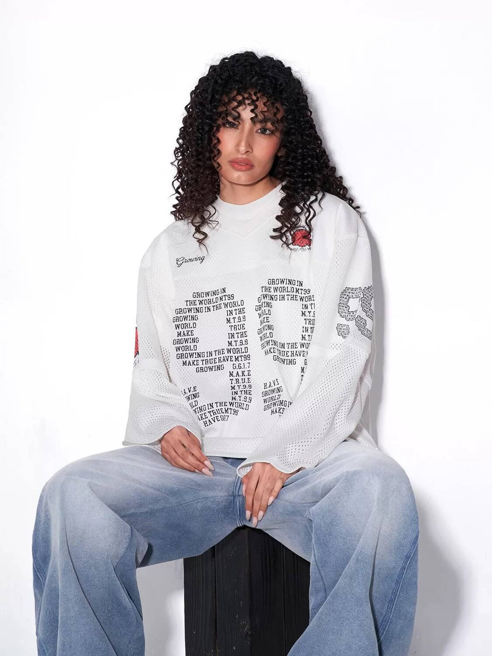 F3F Select 99 V Neck Mesh Long Sleeve Jersey | Face 3 Face