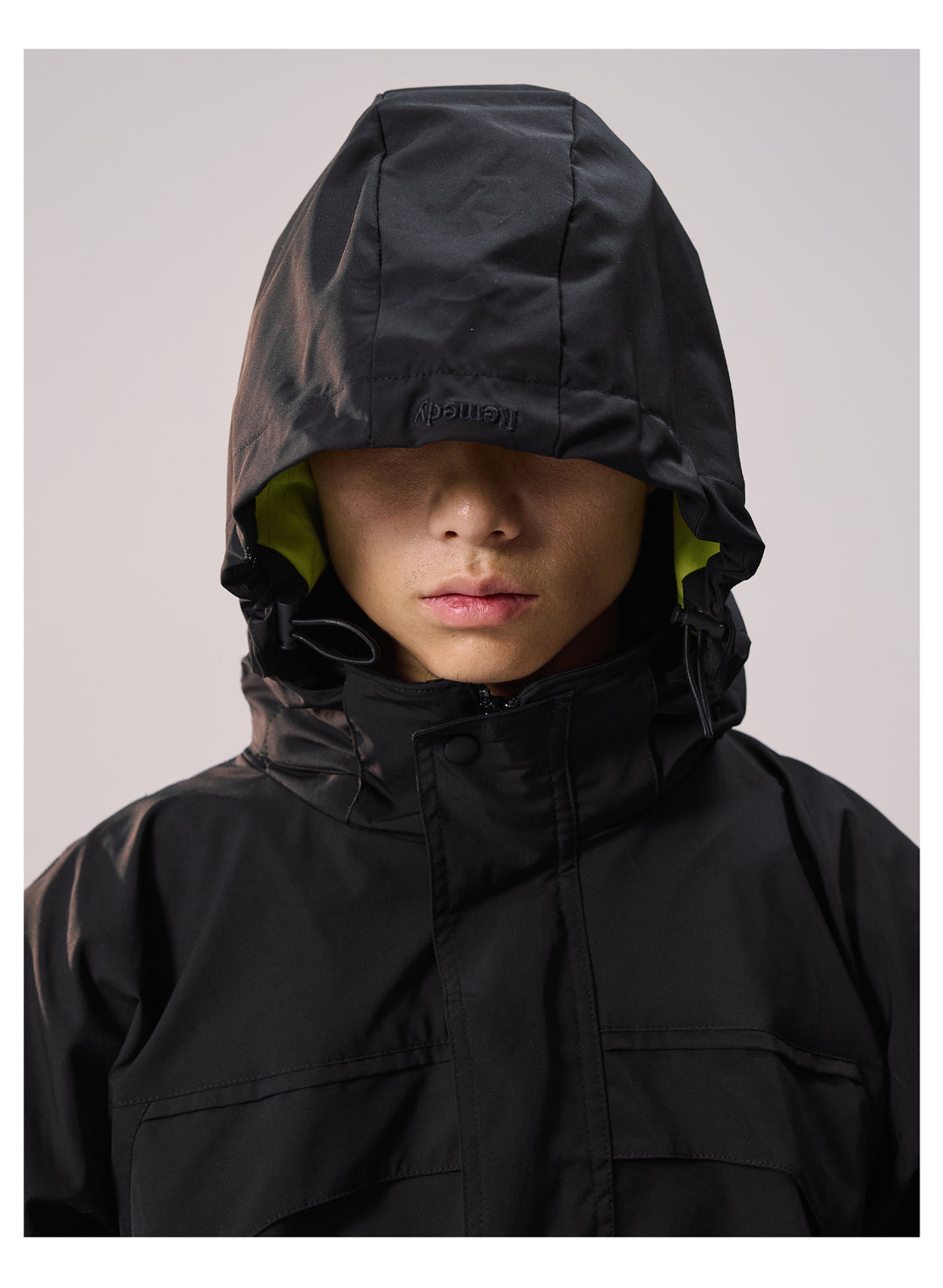 Remedy Backpack Design Hooded Windbreaker Jacket | Face 3 Face
