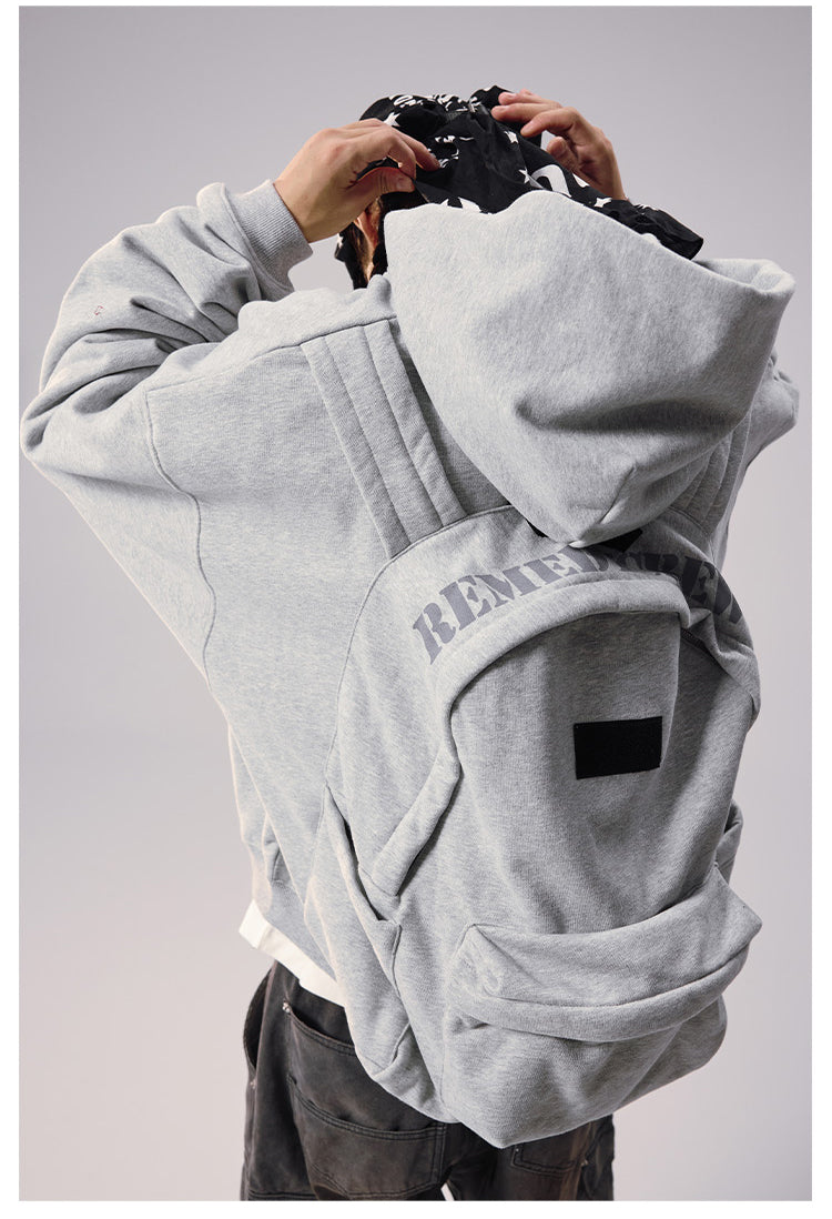 Remedy Backpack Design Zip Up Hoodie | Face 3 Face