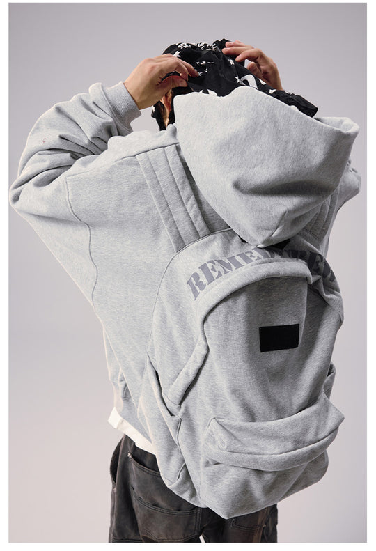 Remedy Backpack Design Zip Up Hoodie | Face 3 Face
