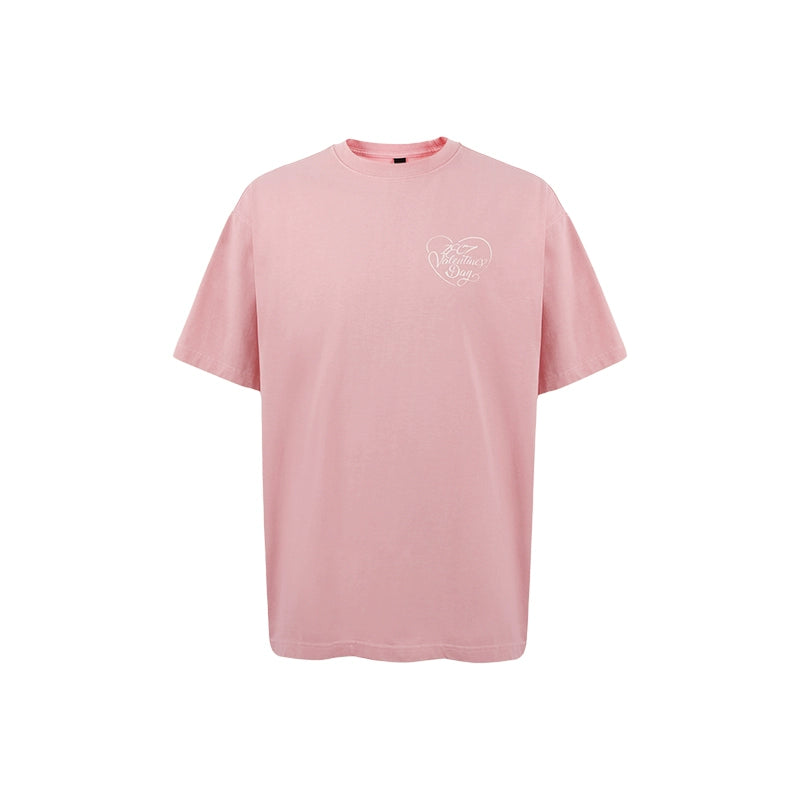 1807 Love Letter Dove Washed Tee | Face 3 Face