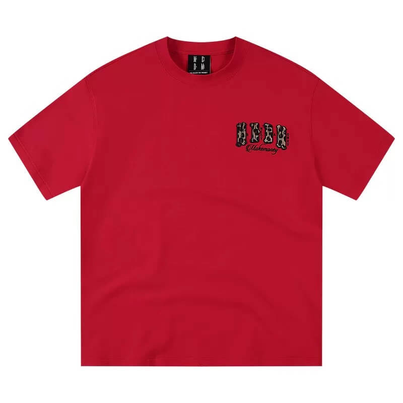MEDM Small Leopard Logo Patch Long Sleeve Tee | Face 3 Face