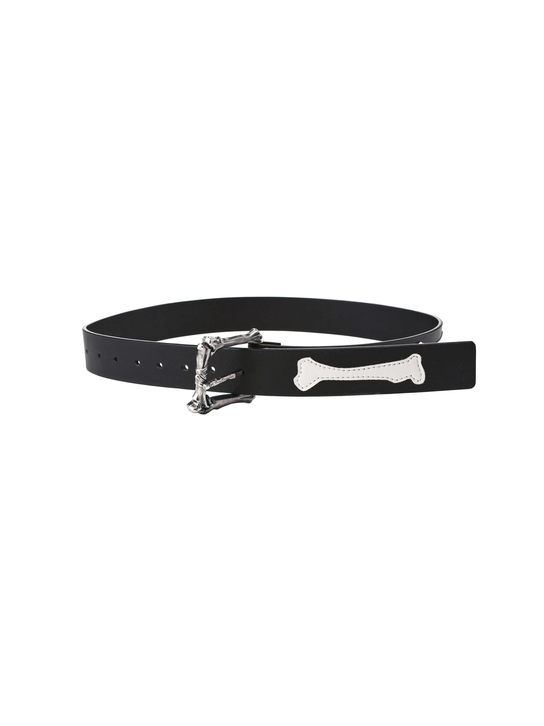 LIBERAFIT Bone Buckle Bone Patch Cowhide Belt | Face 3 Face