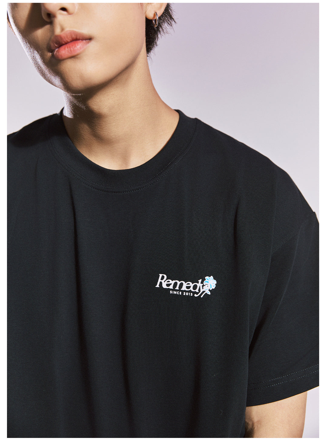 Remedy Small Flowers Foam Print Tee | Face 3 Face