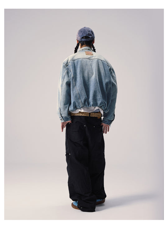 Remedy Washed Short Denim Jacket | Face 3 Face