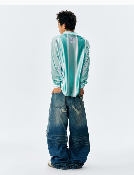 MEDM Ethnic Pattern Long Sleeve Jersey | Face 3 Face