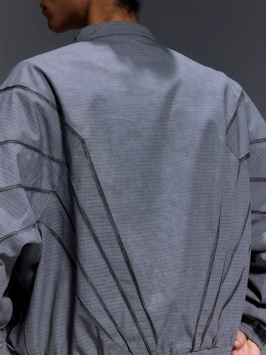 1807 Faded Wash Ripstop Track Jacket | Face 3 Face