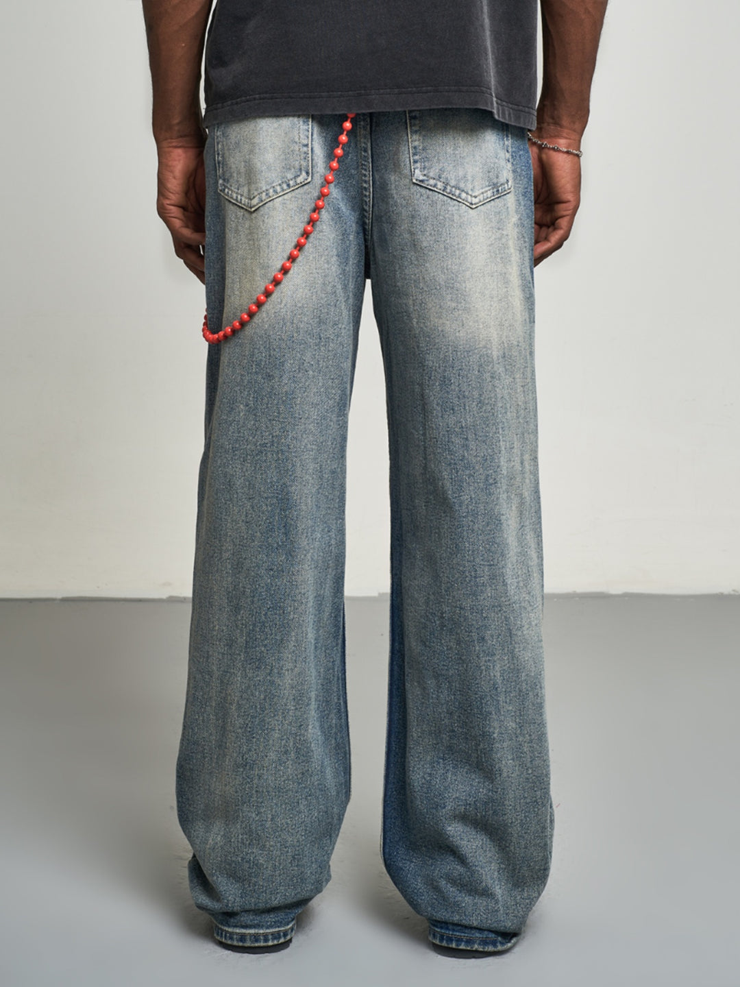 F3F Select Vintage Blue Gradient Washed Jeans | Face 3 Face
