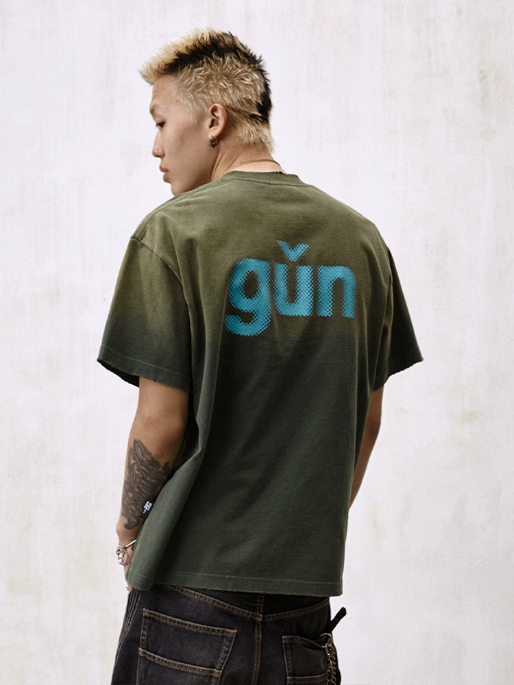 Remedy Dot Print Washed Tee | Face 3 Face