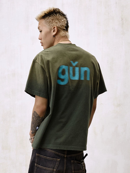 Remedy Dot Print Washed Tee | Face 3 Face