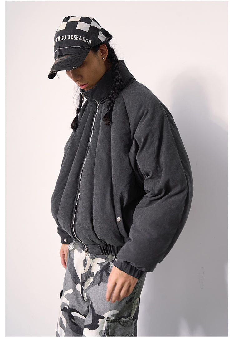 Remedy Metal Stud Down Jacket | Face 3 Face