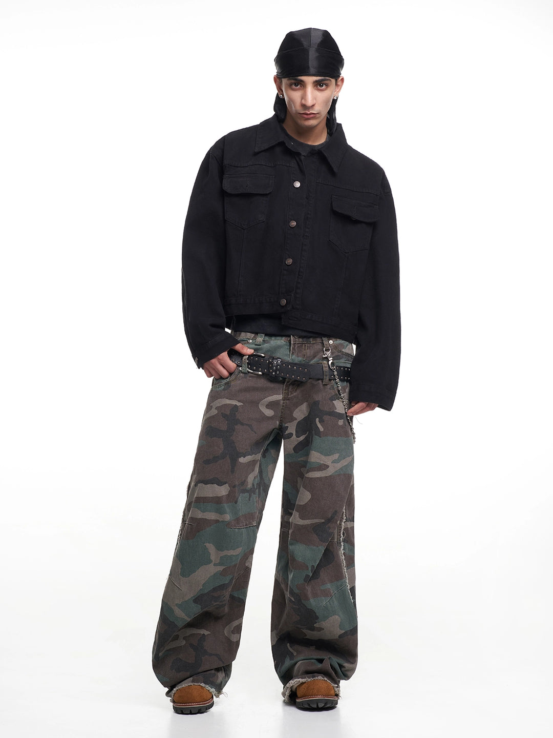 F3F Select Tough Black Denim Jacket | Face 3 Face