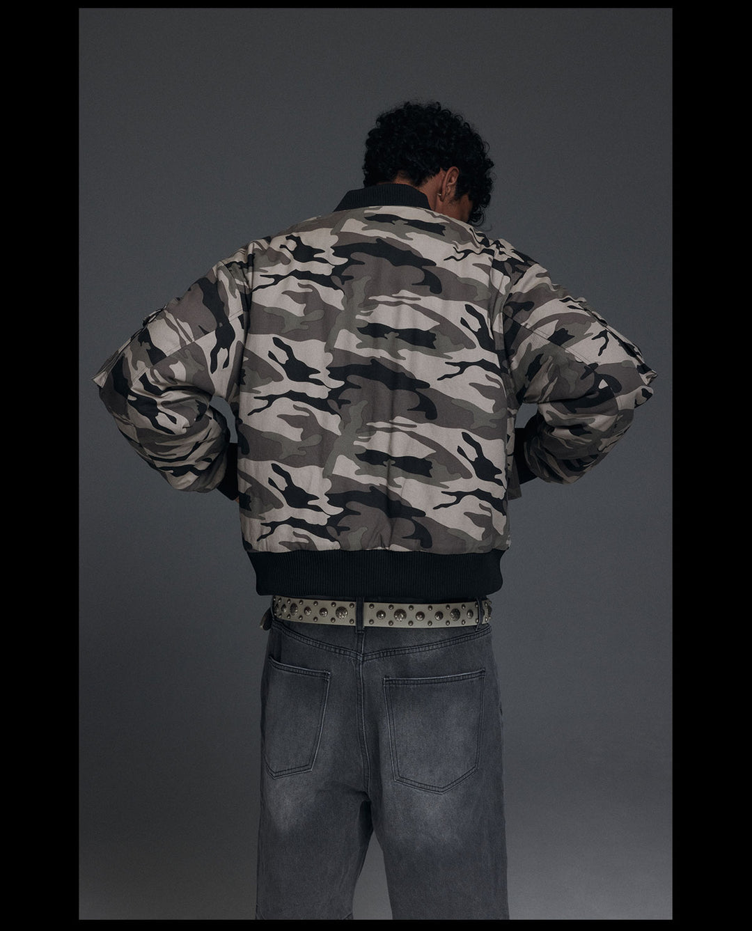 NOVACAM Camouflage MA-1 Military Jacket | Face 3 Face