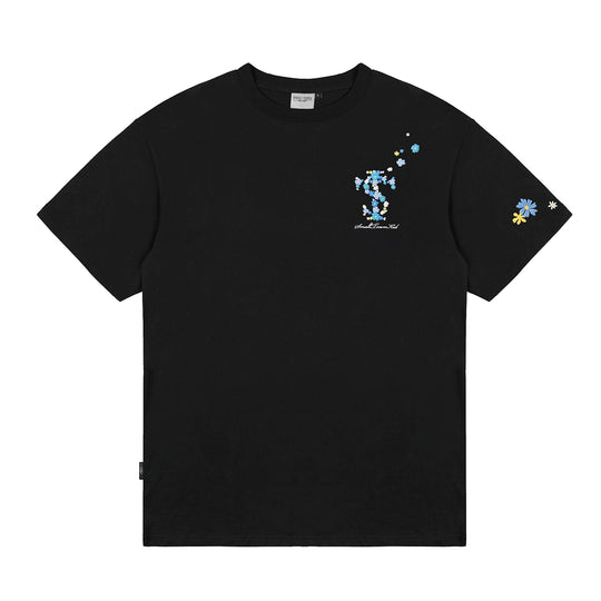 Small Town Kid Daisy Flower Logo Tee | Face 3 Face