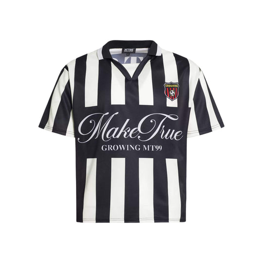 F3F Select Striped Polo Collar Short Sleeve Soccer Jersey | Face 3 Face