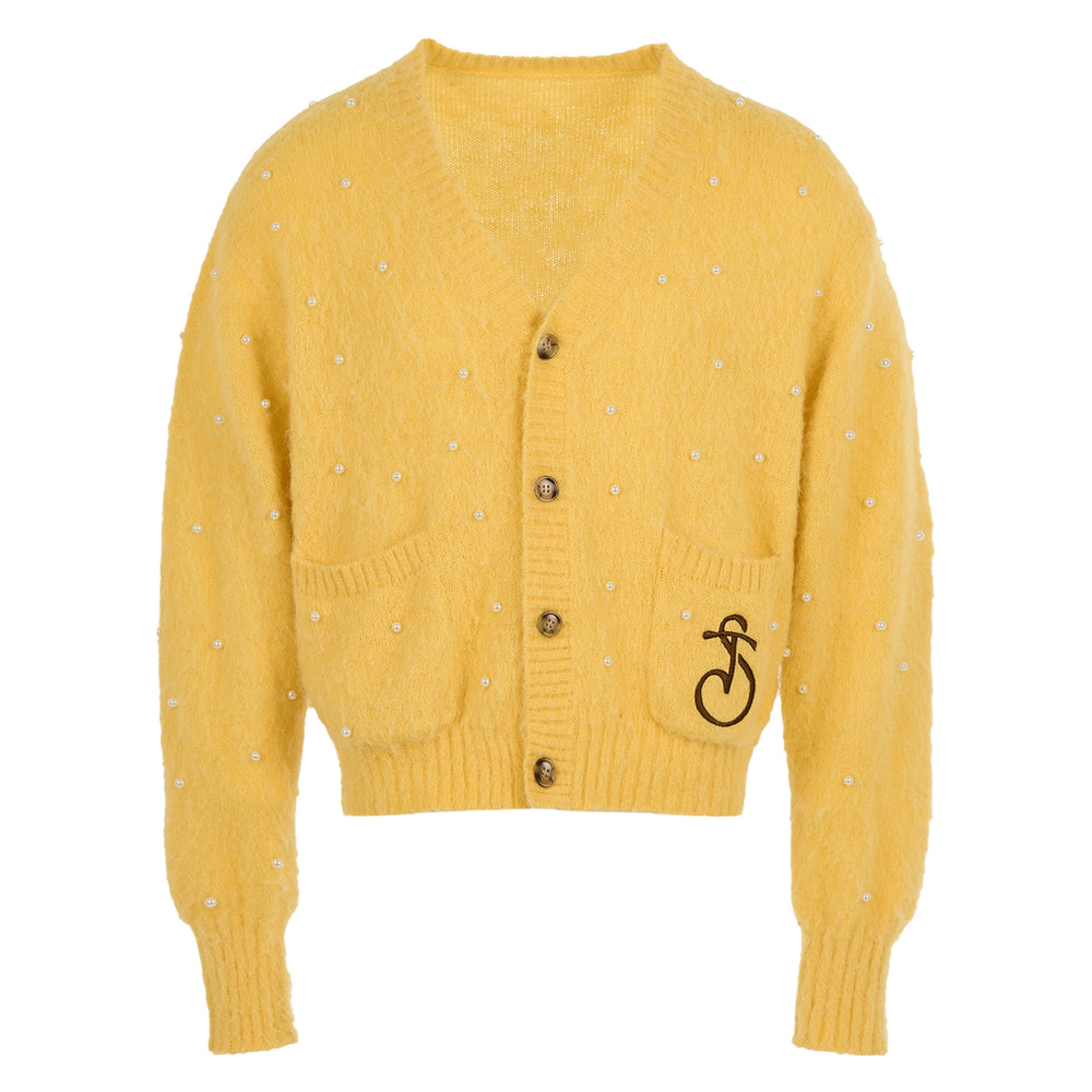 STEEPC Wool Blend Pearl Knit Cardigan | Face 3 Face