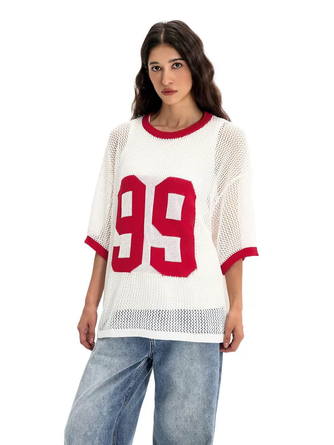 F3F Select 99 Numbering Mesh Knit Short Sleeve Jersey | Face 3 Face