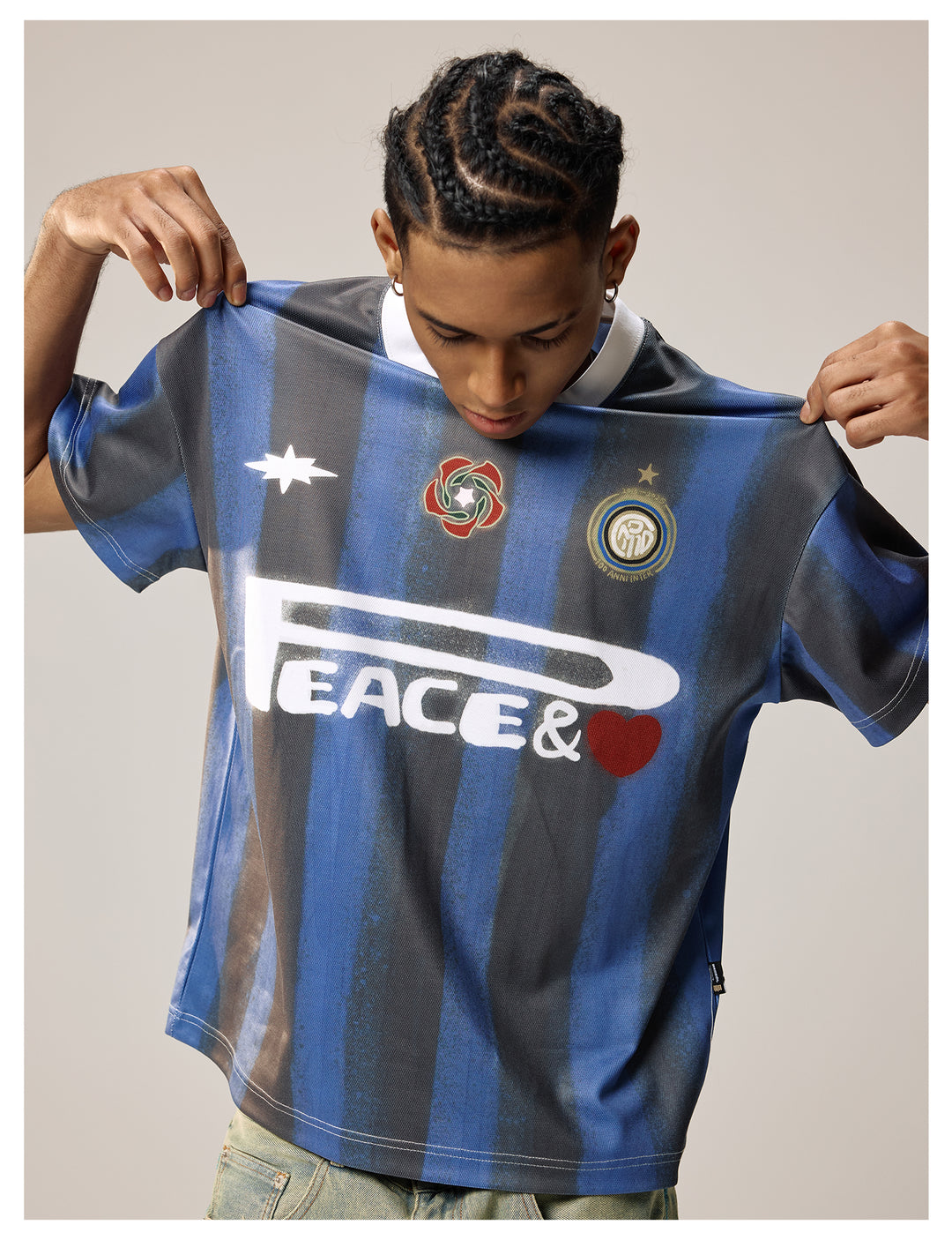 Remedy Peace and Love Digital Soccer Jersey Tee | Face 3 Face