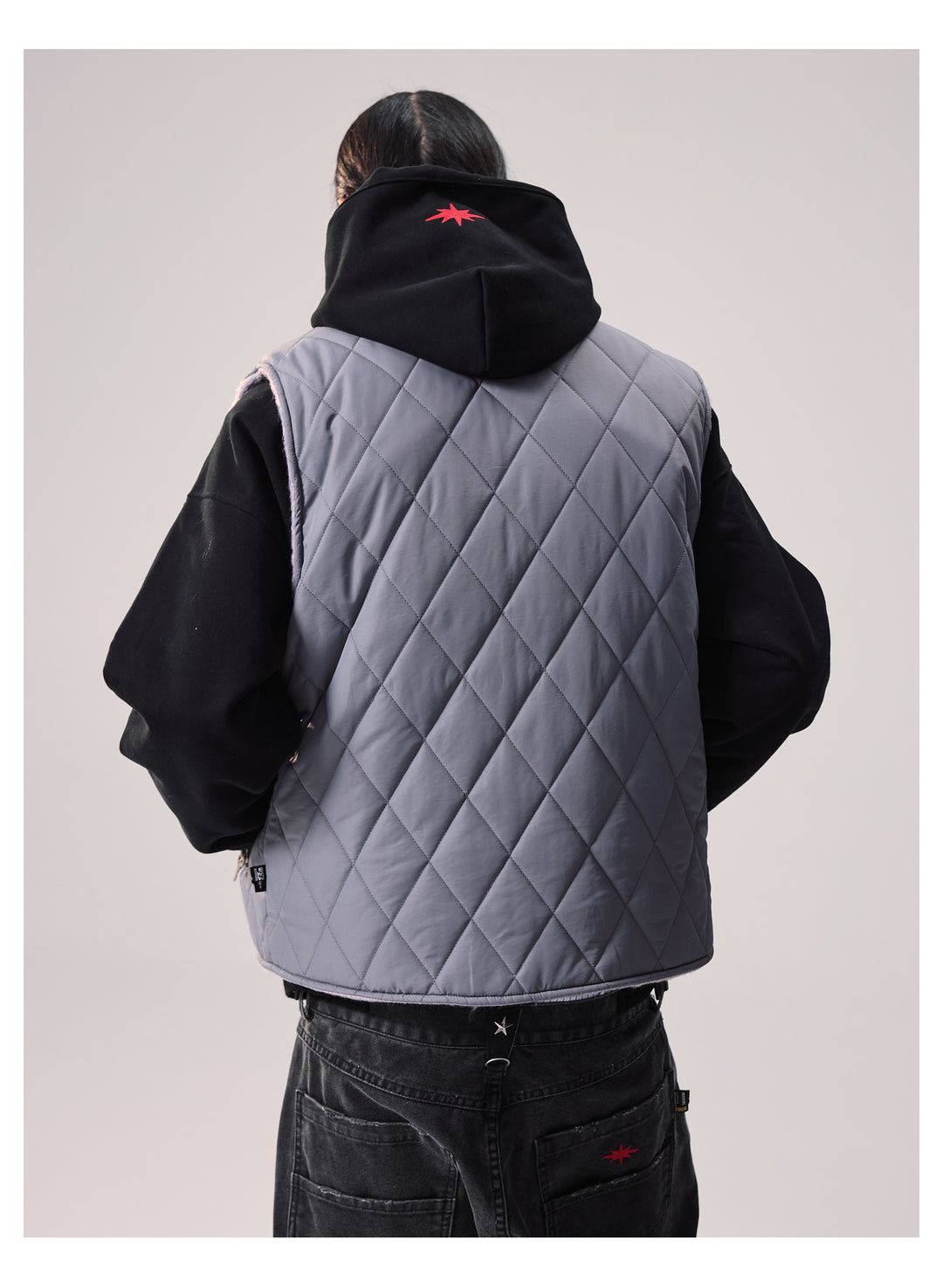 Remedy Fleece Quilted Reversible Vest | Face 3 Face