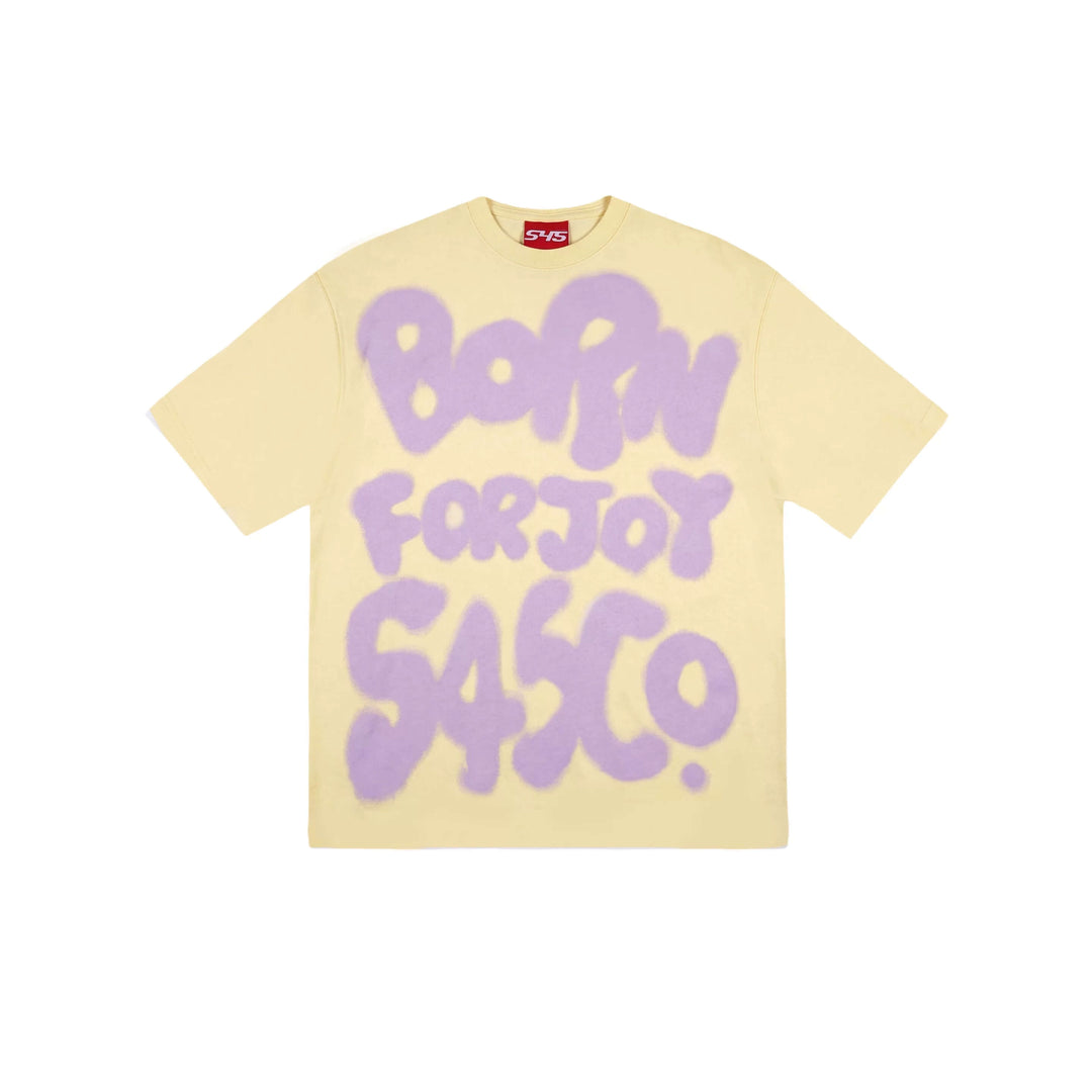 S45 Graffiti Letter Print Short Sleeve Tee | Face 3 Face