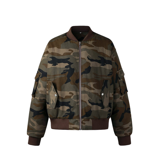 NOVACAM Camouflage MA-1 Military Jacket | Face 3 Face