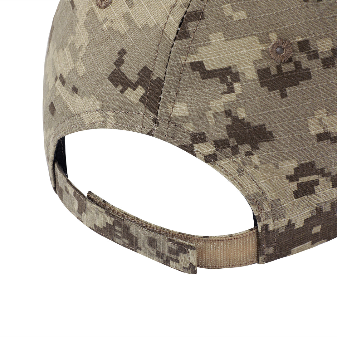 NOVACAM Pixel Camo NOV Logo Embroidered Dad Hat | Face 3 Face