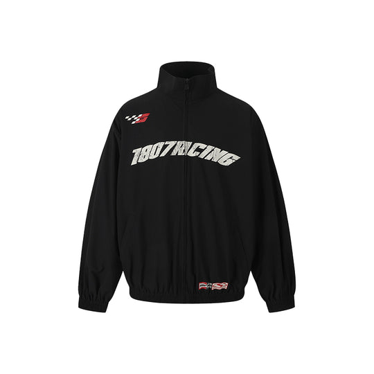 1807 Vintage Print Racing Track Jacket | Face 3 Face