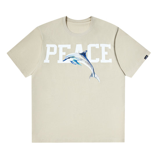JUST VIBE PEACE Dolphin Graphic Tee | Face 3 Face