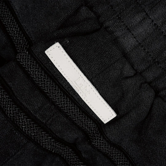 Labt Curved Design Washed Shorts | Face 3 Face