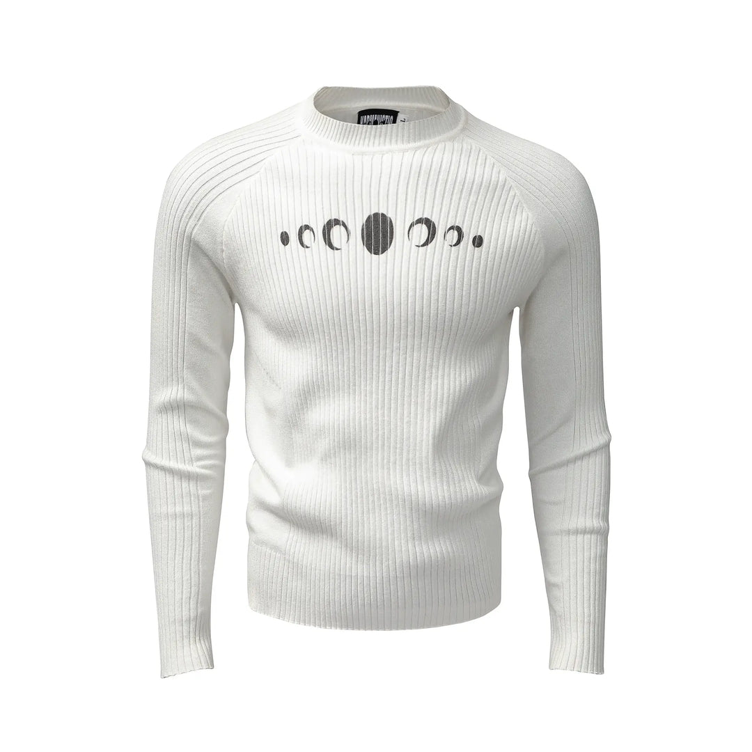 KARMANISTIC Slim Stretch Knit Sweater | Face 3 Face