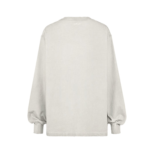 UNDERWATER Destroyed Pockets Long Sleeve Tee